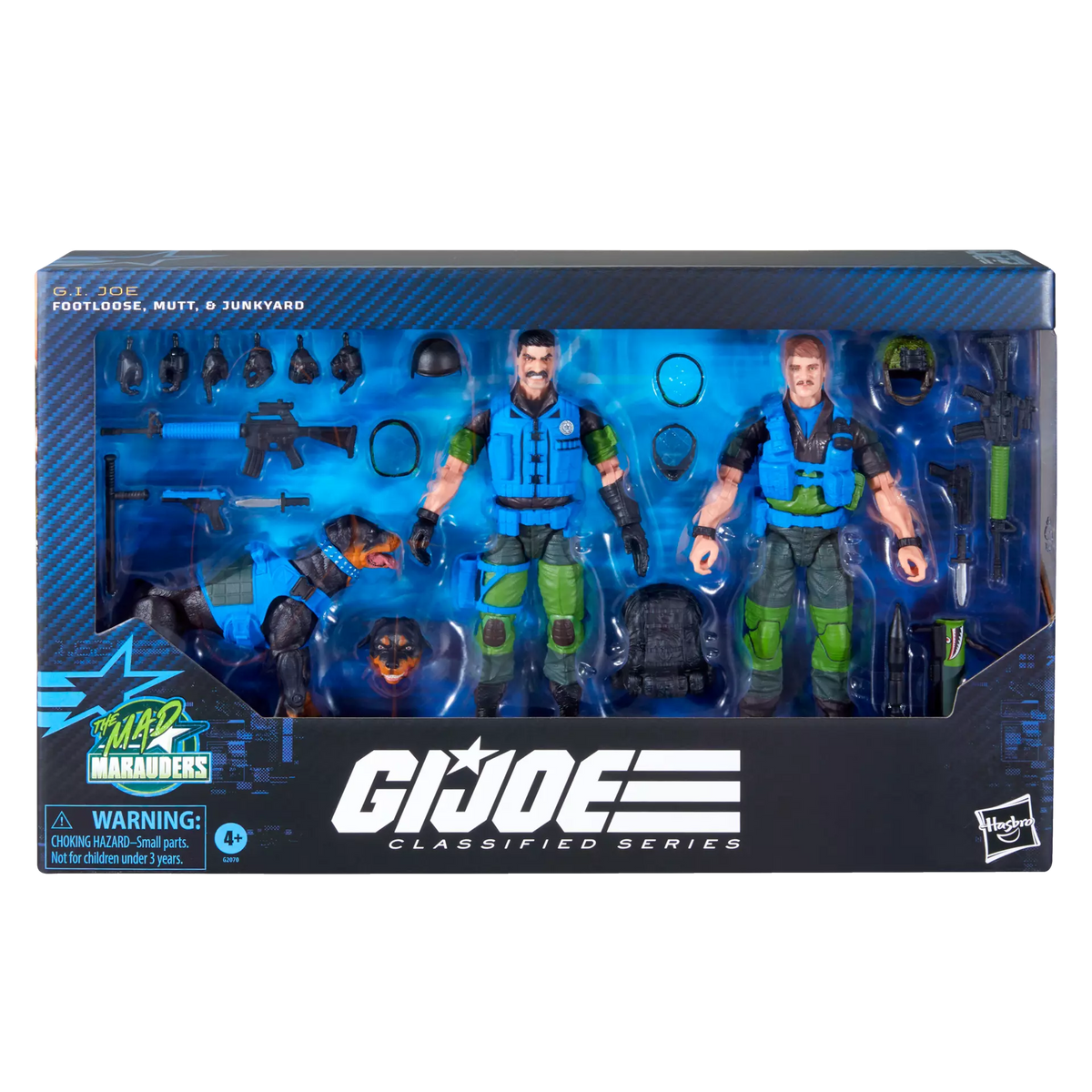 G.I. Joe Classified Series #220 - Mad Marauders Footloose, Mutt & Junkyard