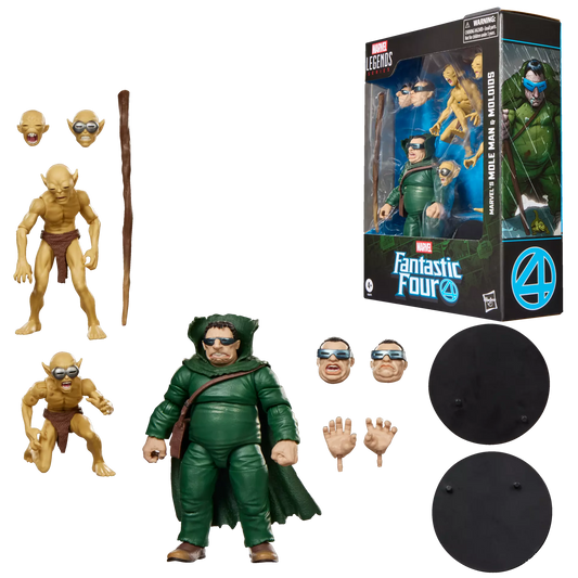 Marvel Legends Series Marvel's Mole Man & Moloids