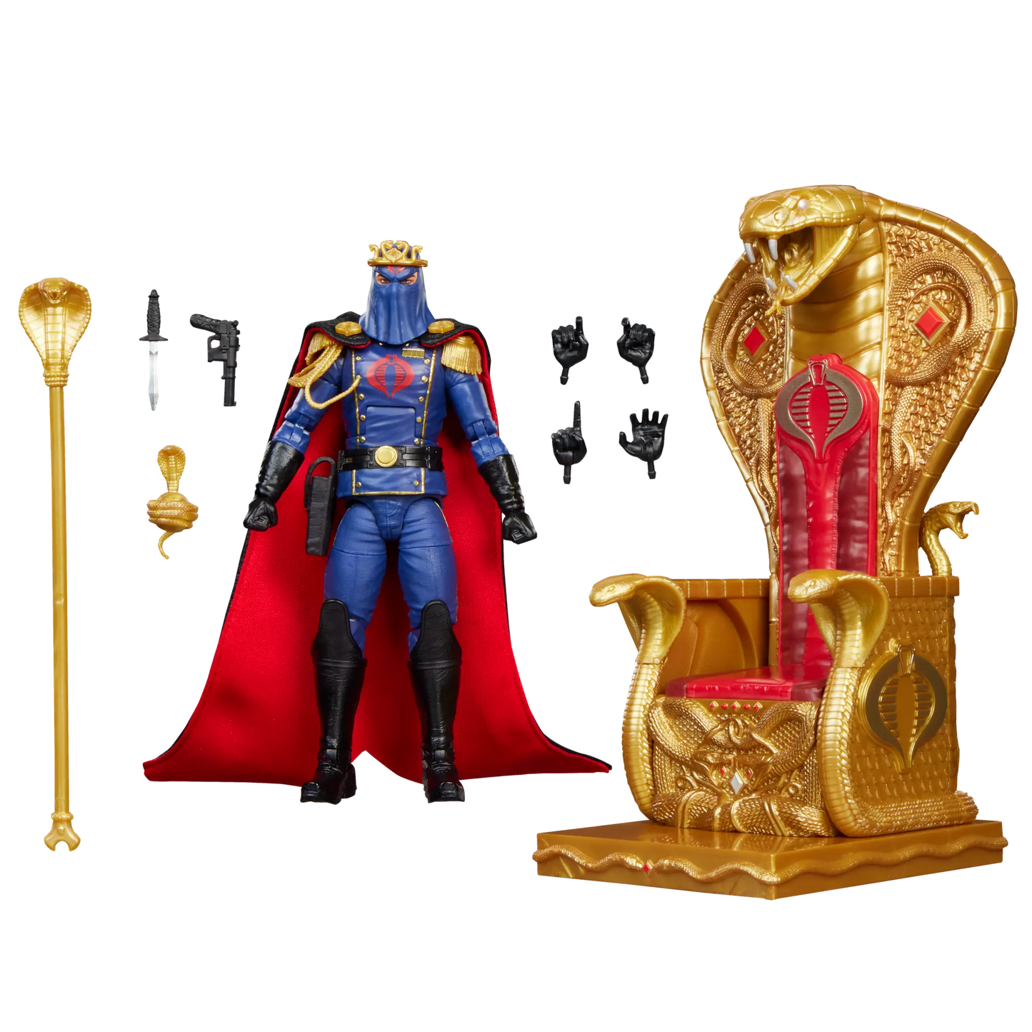 G.I. Joe - Classified Series #221 Cobra Commander in Dress Uniform & Throne
