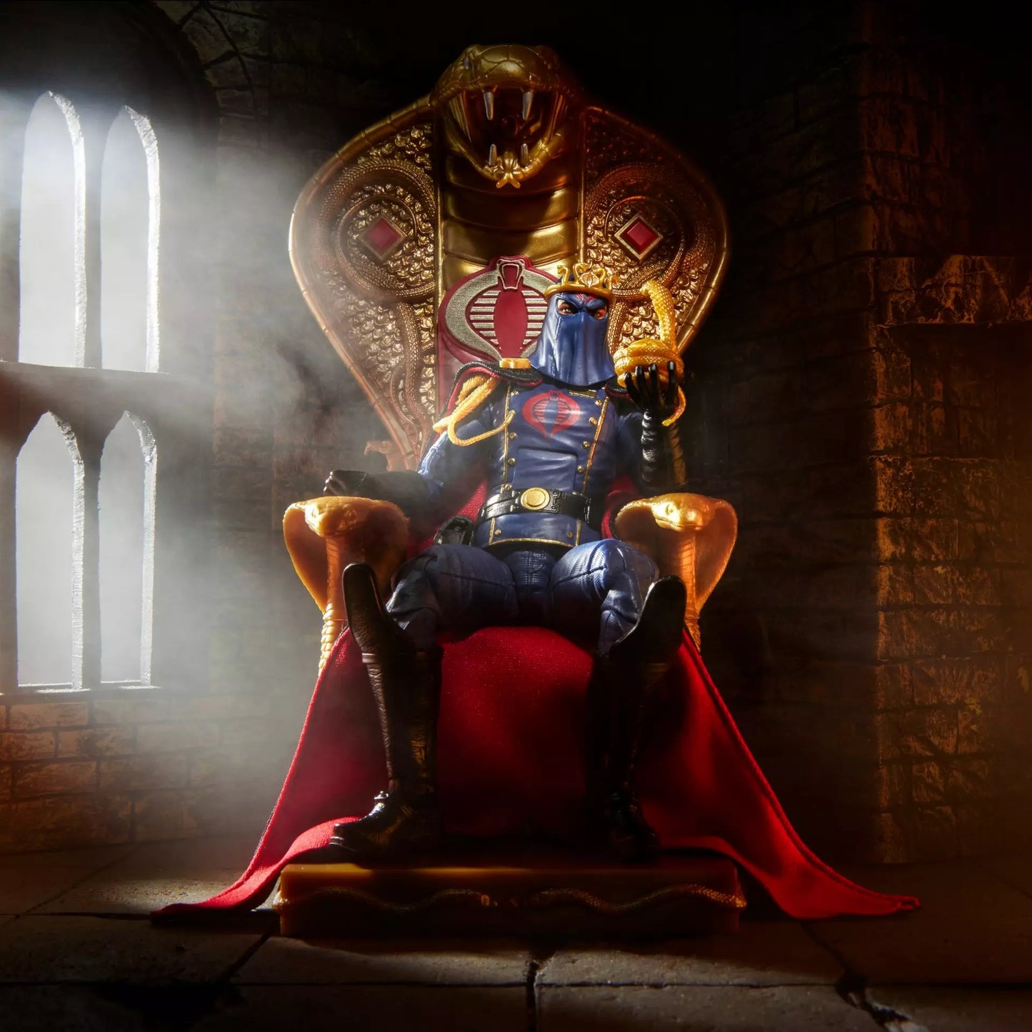 G.I. Joe - Classified Series #221 Cobra Commander in Dress Uniform & Throne