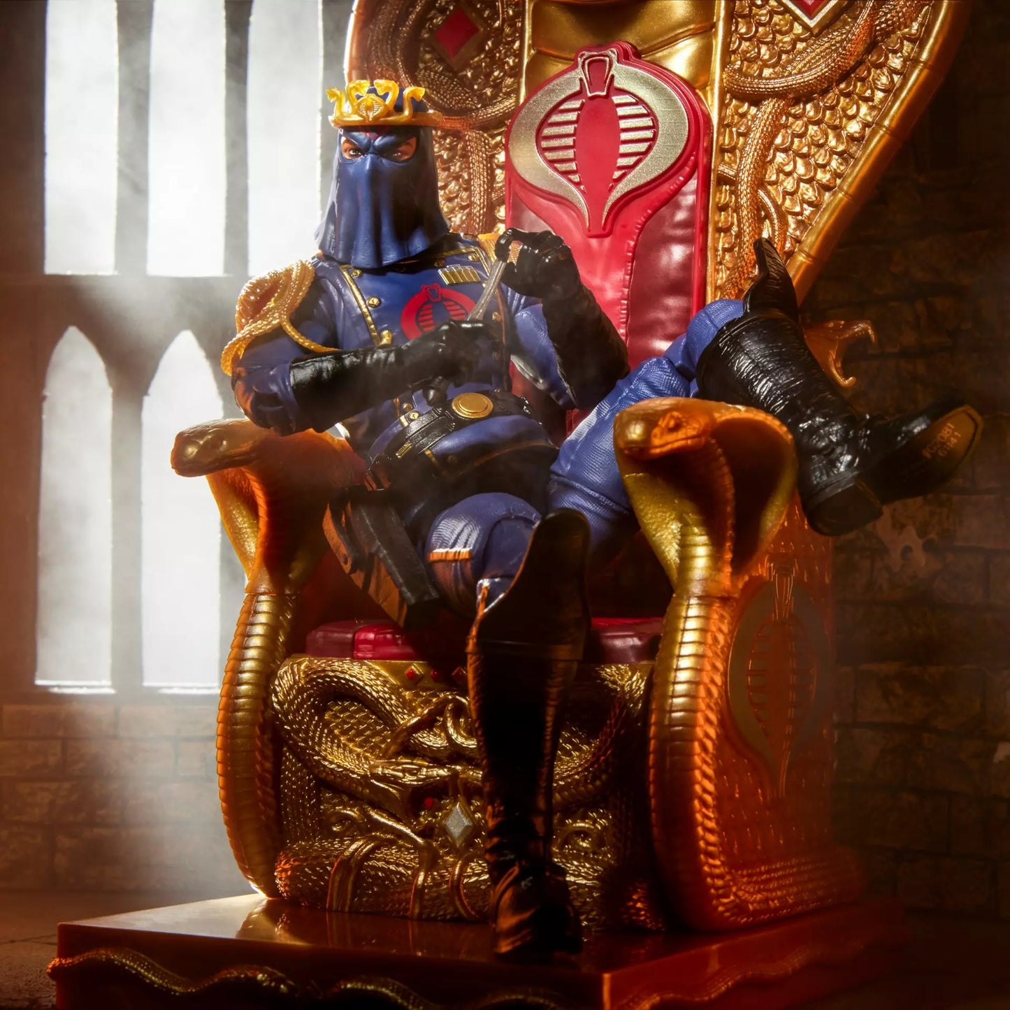 G.I. Joe - Classified Series #221 Cobra Commander in Dress Uniform & Throne
