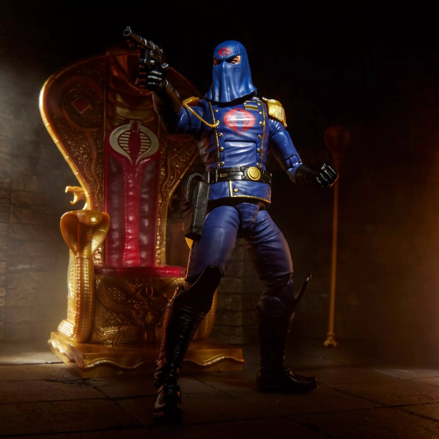 G.I. Joe - Classified Series #221 Cobra Commander in Dress Uniform & Throne