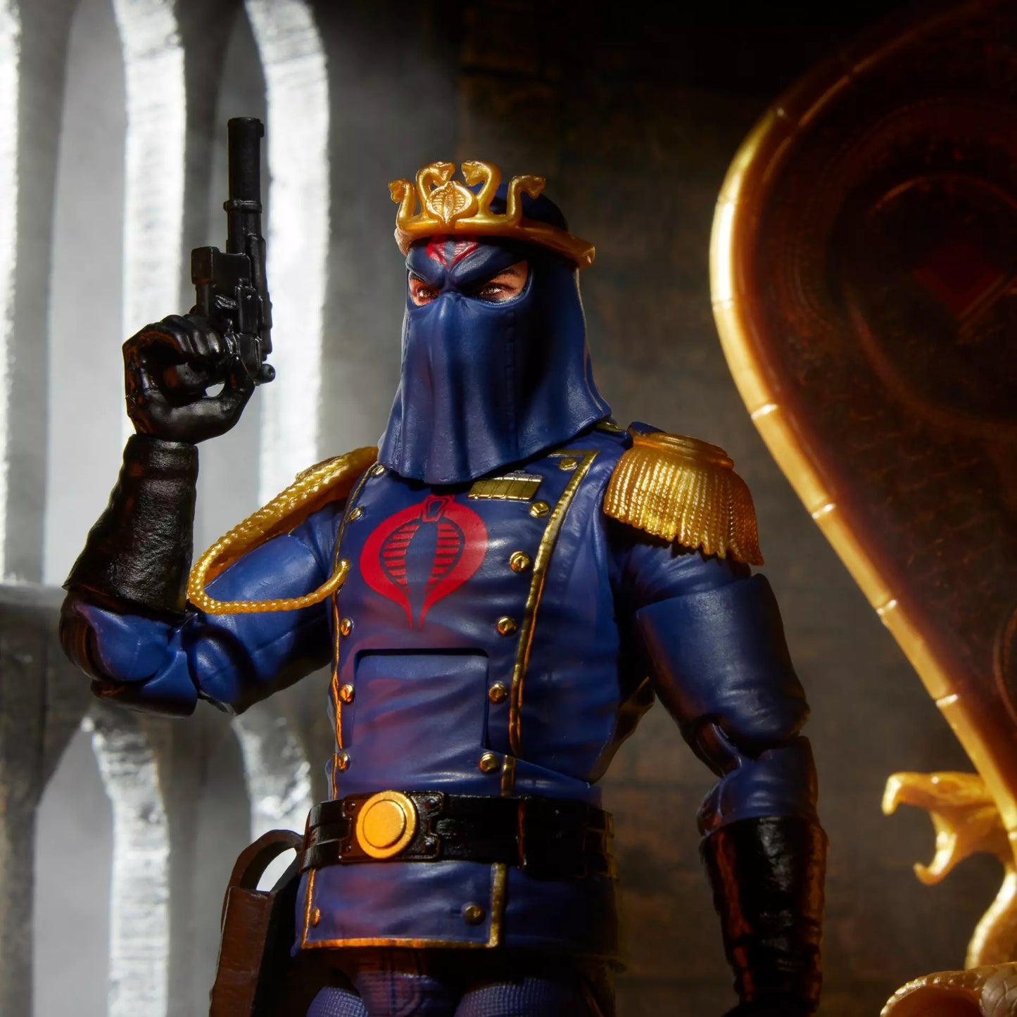 G.I. Joe - Classified Series #221 Cobra Commander in Dress Uniform & Throne