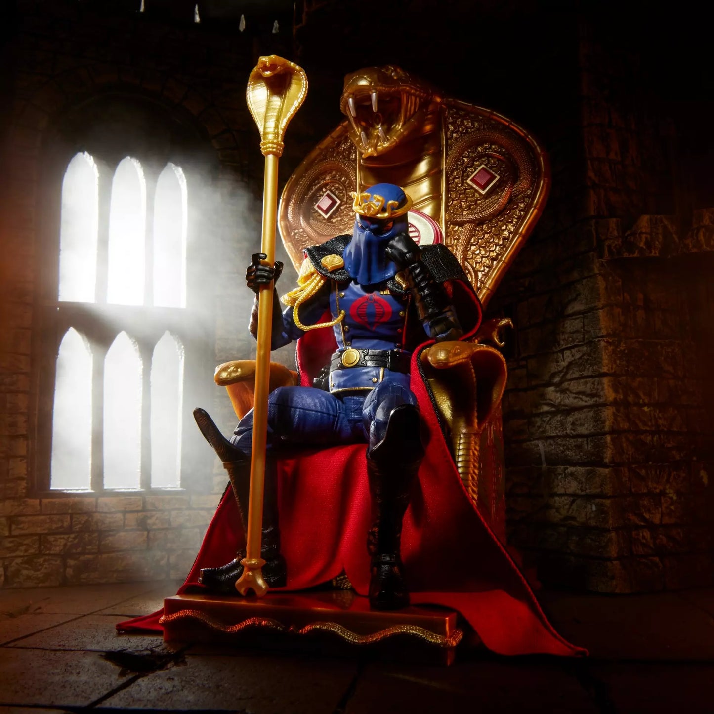 G.I. Joe - Classified Series #221 Cobra Commander in Dress Uniform & Throne