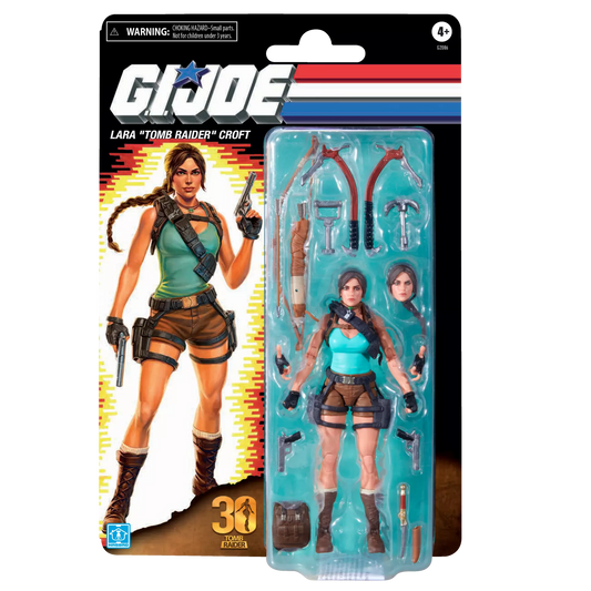 G.I. Joe Classified Series Retro Cardback Collaborative Lara Croft TOMB RAIDER