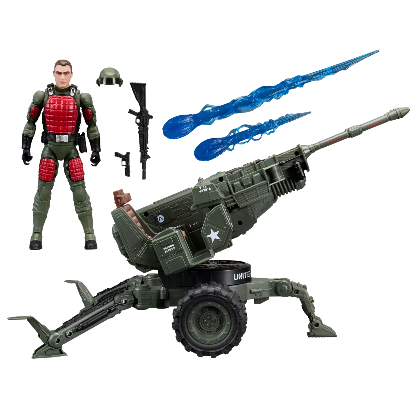 G.I. Joe Classified Series #213, James "Grand Slam" Barney & H.A.L. Heavy Artillery Laser