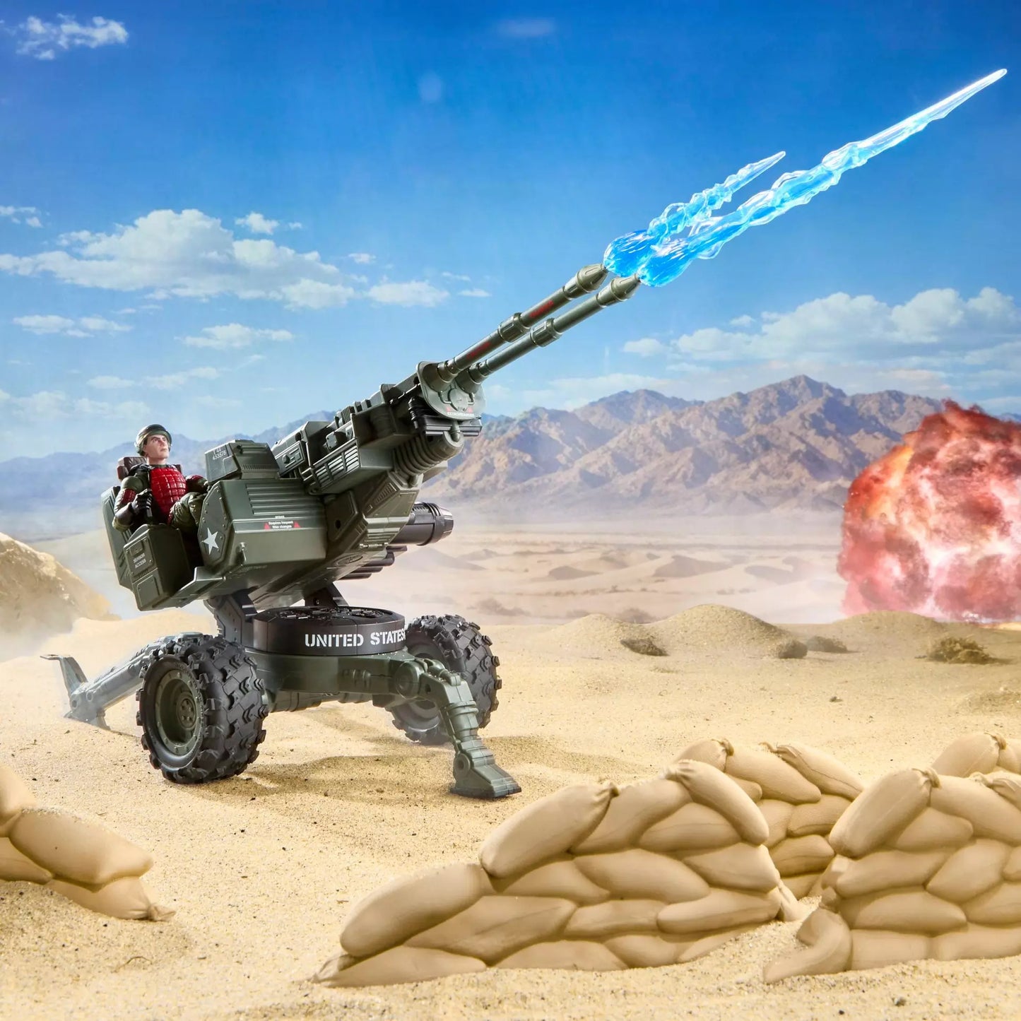 G.I. Joe Classified Series #213, James "Grand Slam" Barney & H.A.L. Heavy Artillery Laser