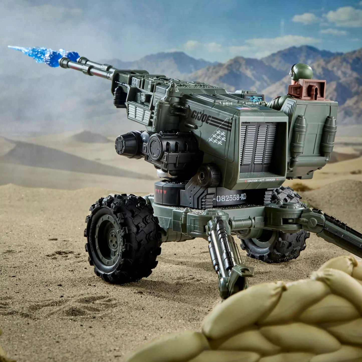 G.I. Joe Classified Series #213, James "Grand Slam" Barney & H.A.L. Heavy Artillery Laser