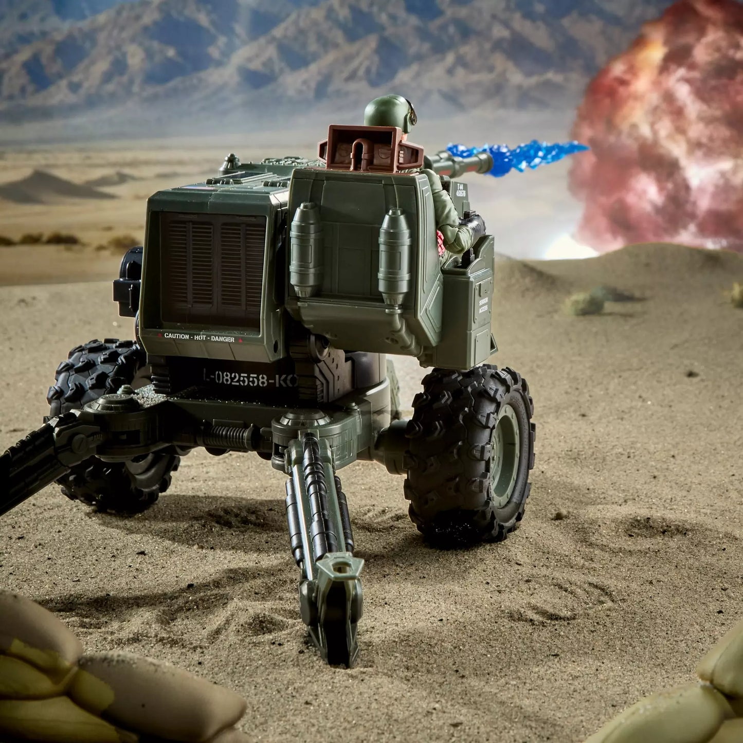 G.I. Joe Classified Series #213, James "Grand Slam" Barney & H.A.L. Heavy Artillery Laser