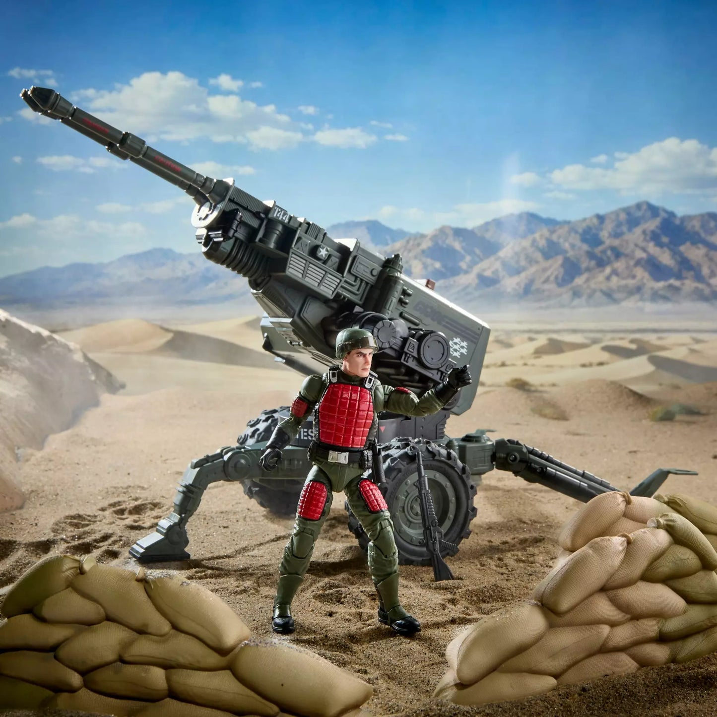 G.I. Joe Classified Series #213, James "Grand Slam" Barney & H.A.L. Heavy Artillery Laser
