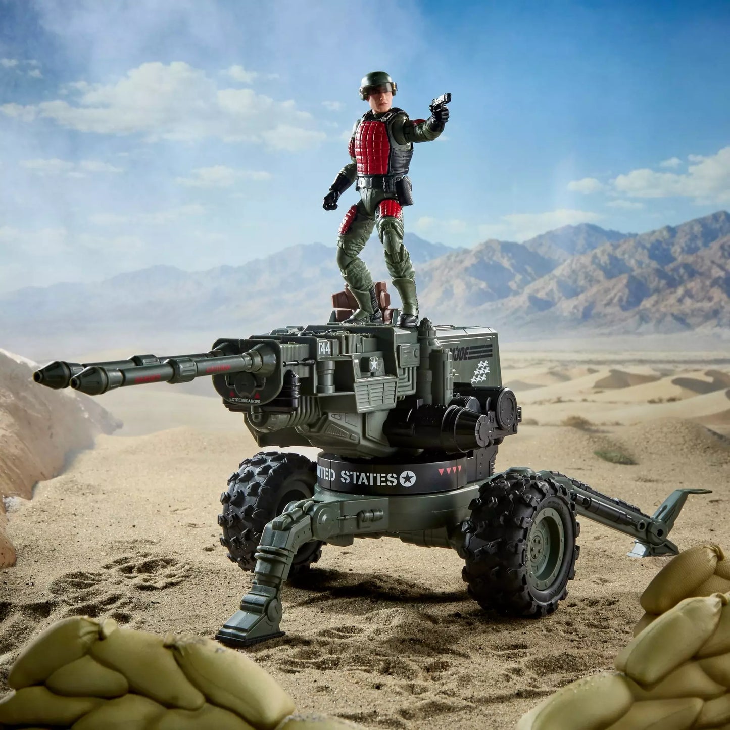 G.I. Joe Classified Series #213, James "Grand Slam" Barney & H.A.L. Heavy Artillery Laser