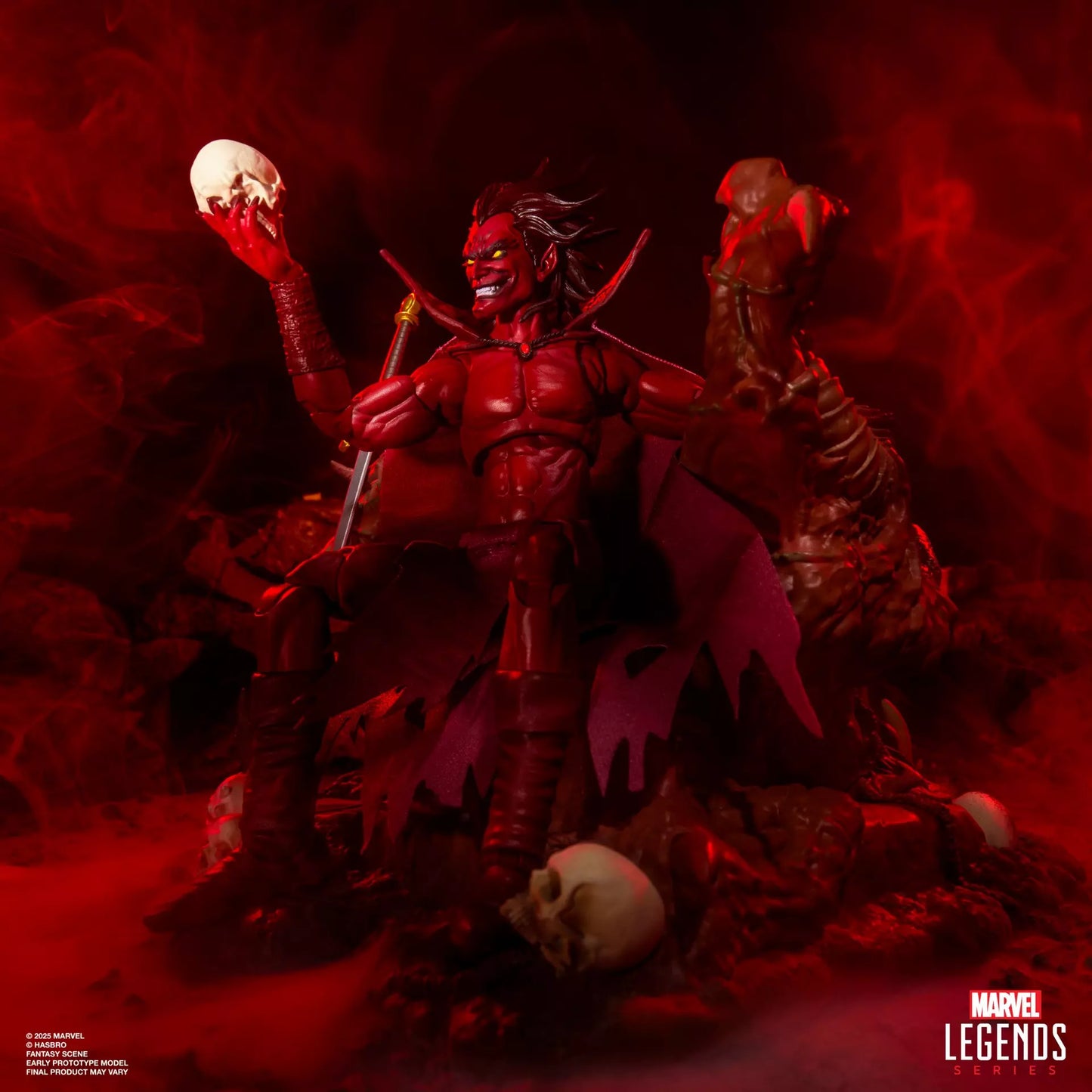 Marvel Legends Series Marvel's Mephisto with Infernal Throne