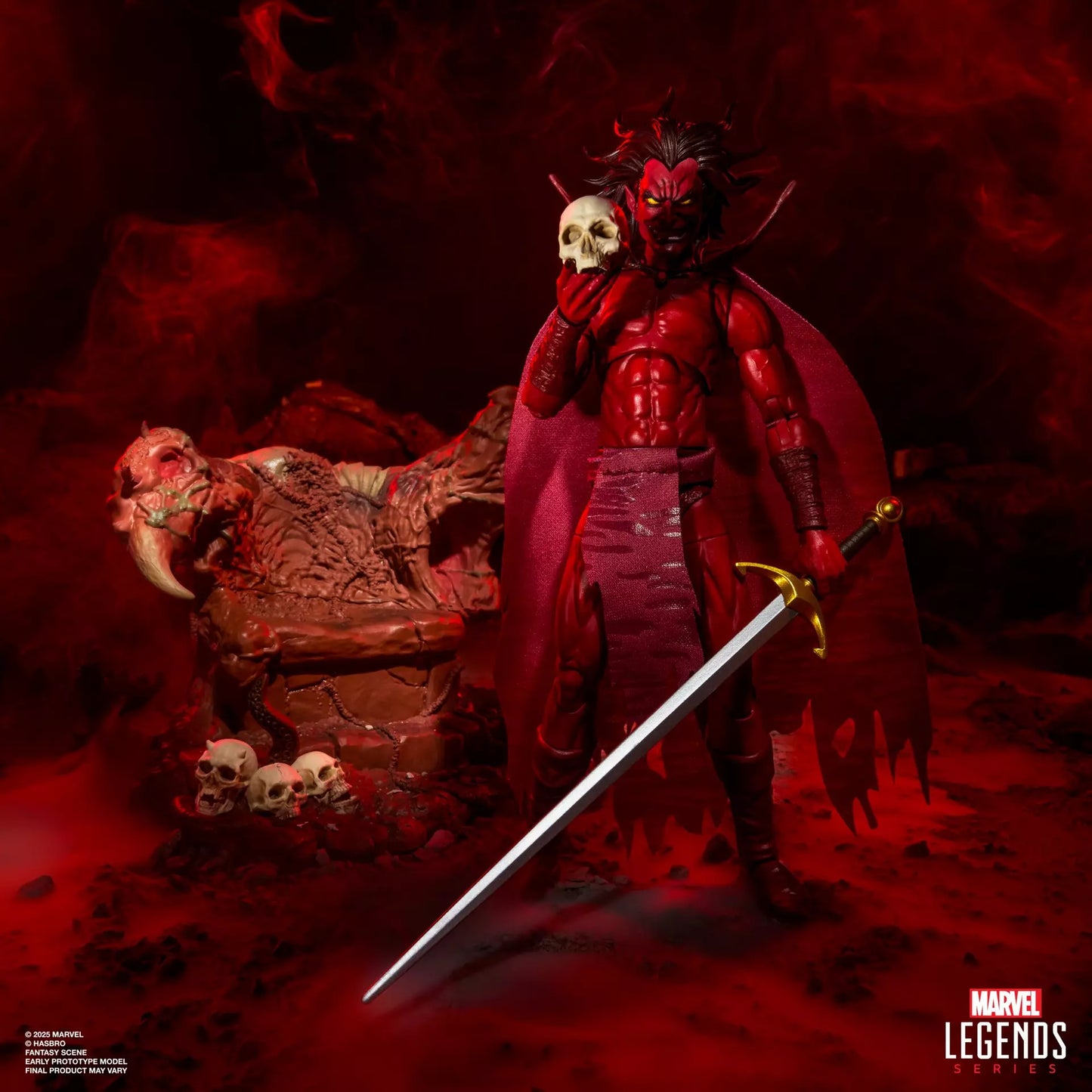 Marvel Legends Series Marvel's Mephisto with Infernal Throne