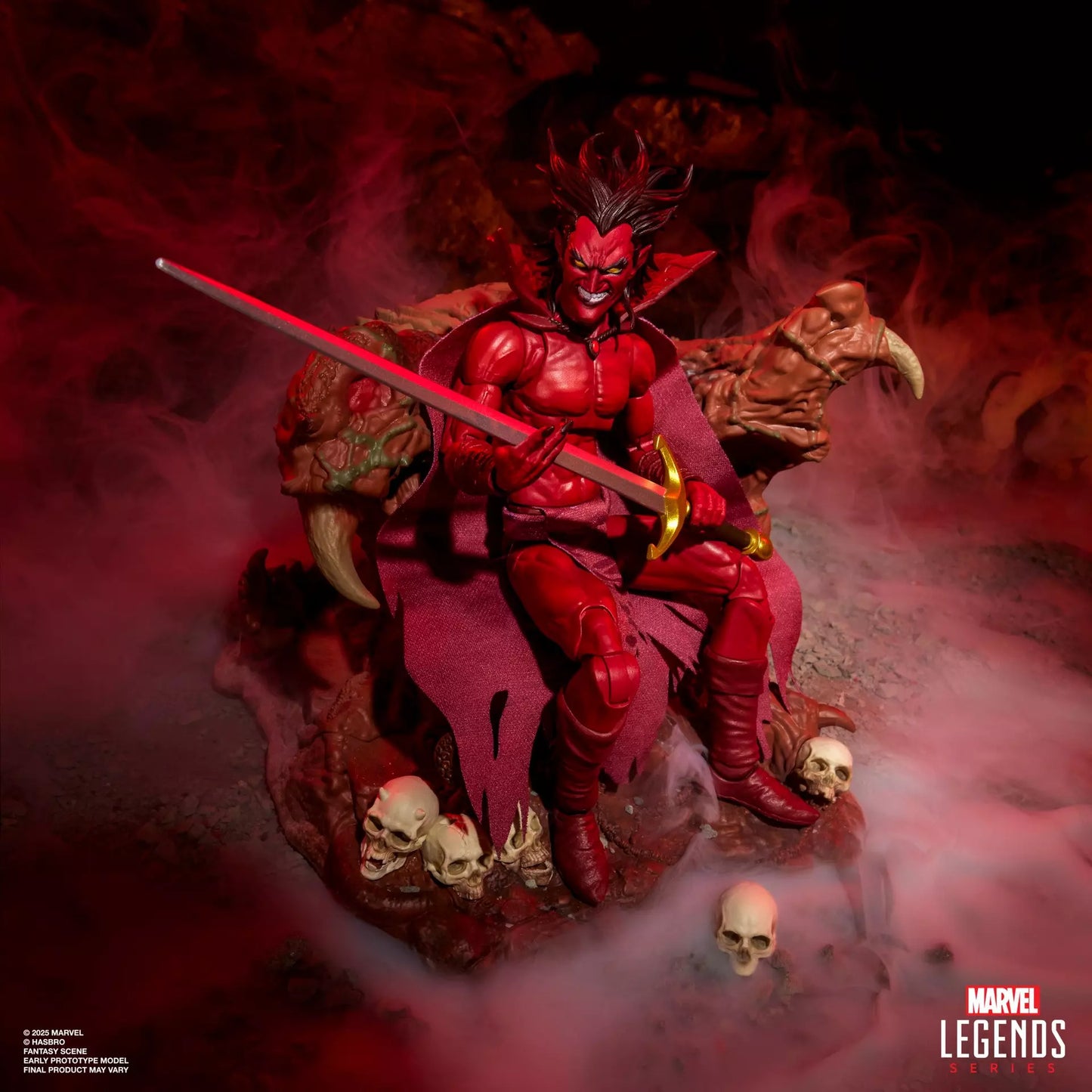 Marvel Legends Series Marvel's Mephisto with Infernal Throne
