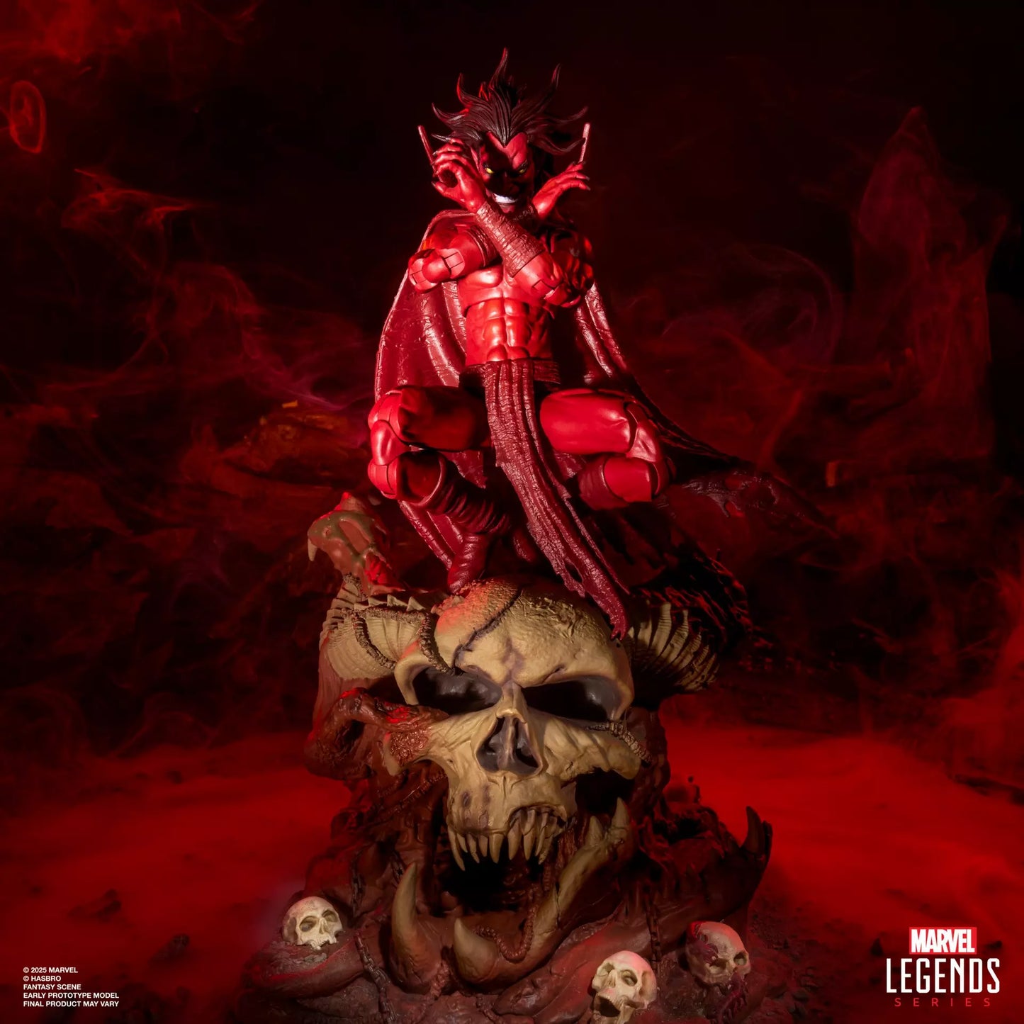 Marvel Legends Series Marvel's Mephisto with Infernal Throne