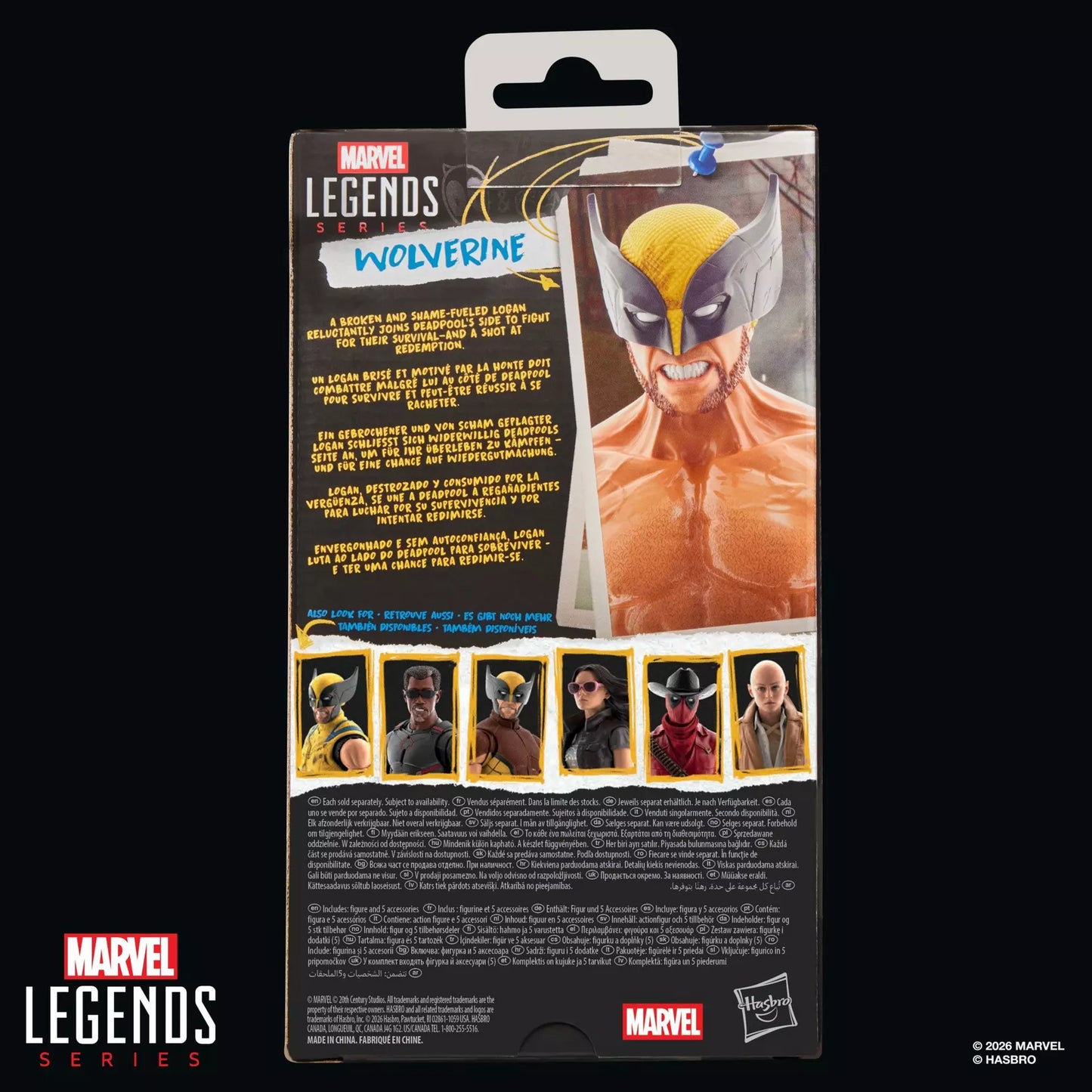 Marvel Legends Series Wolverine — Marvel Studios' Deadpool & Wolverine