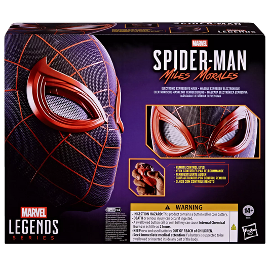 Marvel Legends Series Spider-Man: Miles Morales Electronic Expressive Mask