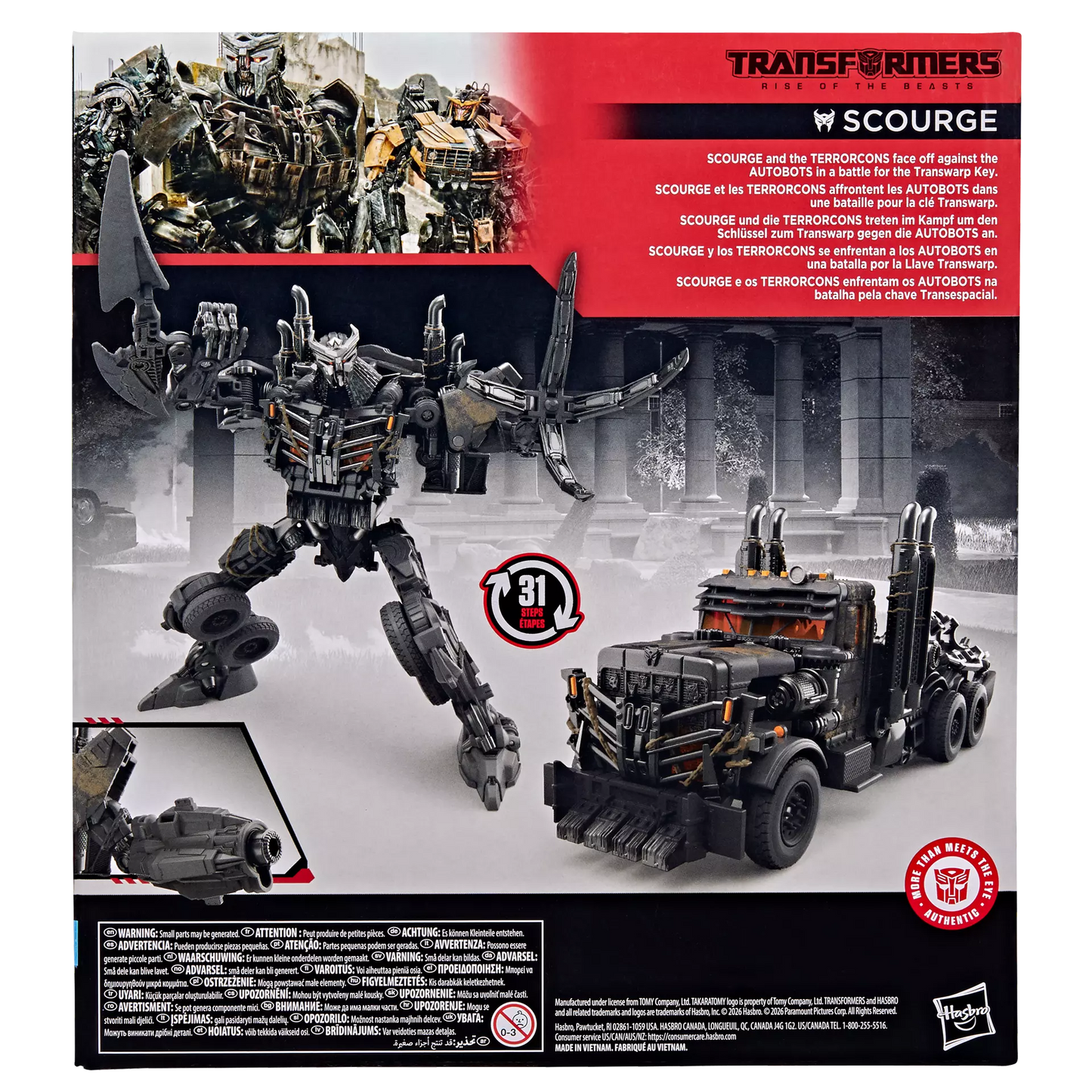 Transformers Studio Series Leader Class Rise of the Beasts Scourge