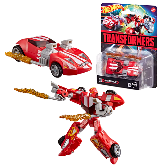Transformers Collaborative Hot Wheels® x Transformers Twin Mill™ (Red)