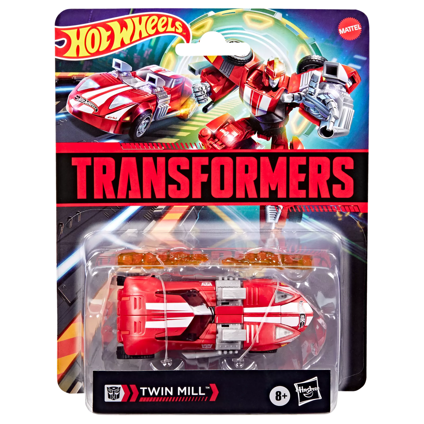 Transformers Collaborative Hot Wheels® x Transformers Twin Mill™ (Red)