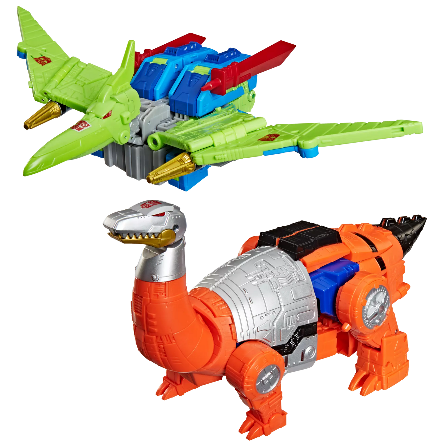 Transformers Age of the Primes Leader Class G2 Universe: Dinobot Swoop & Dinobot Sludge