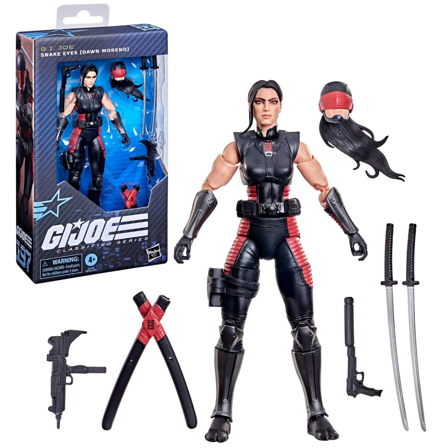 G.I. Joe - Classified Series #197 Snake Eyes (Dawn Moreno)