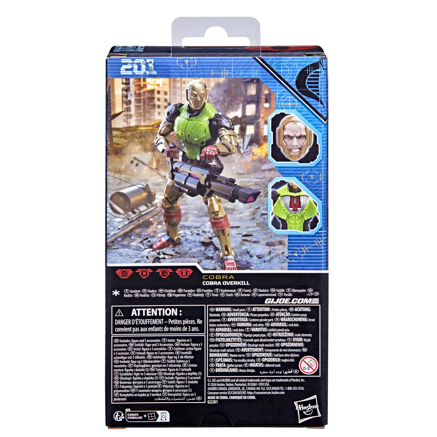 G.I. Joe - Classified Series #201 Cobra Overkill