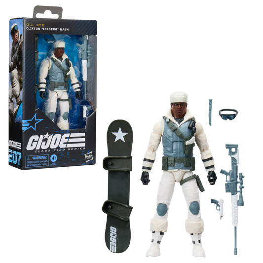 G.I. Joe Classified Series #207 Clifton "Iceberg" Nash