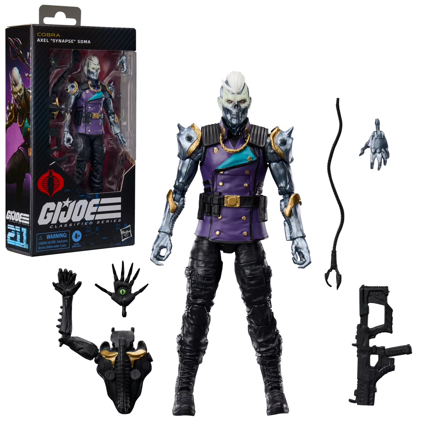 G.I. Joe Classified Series #211 Axel "Synapse" Soma
