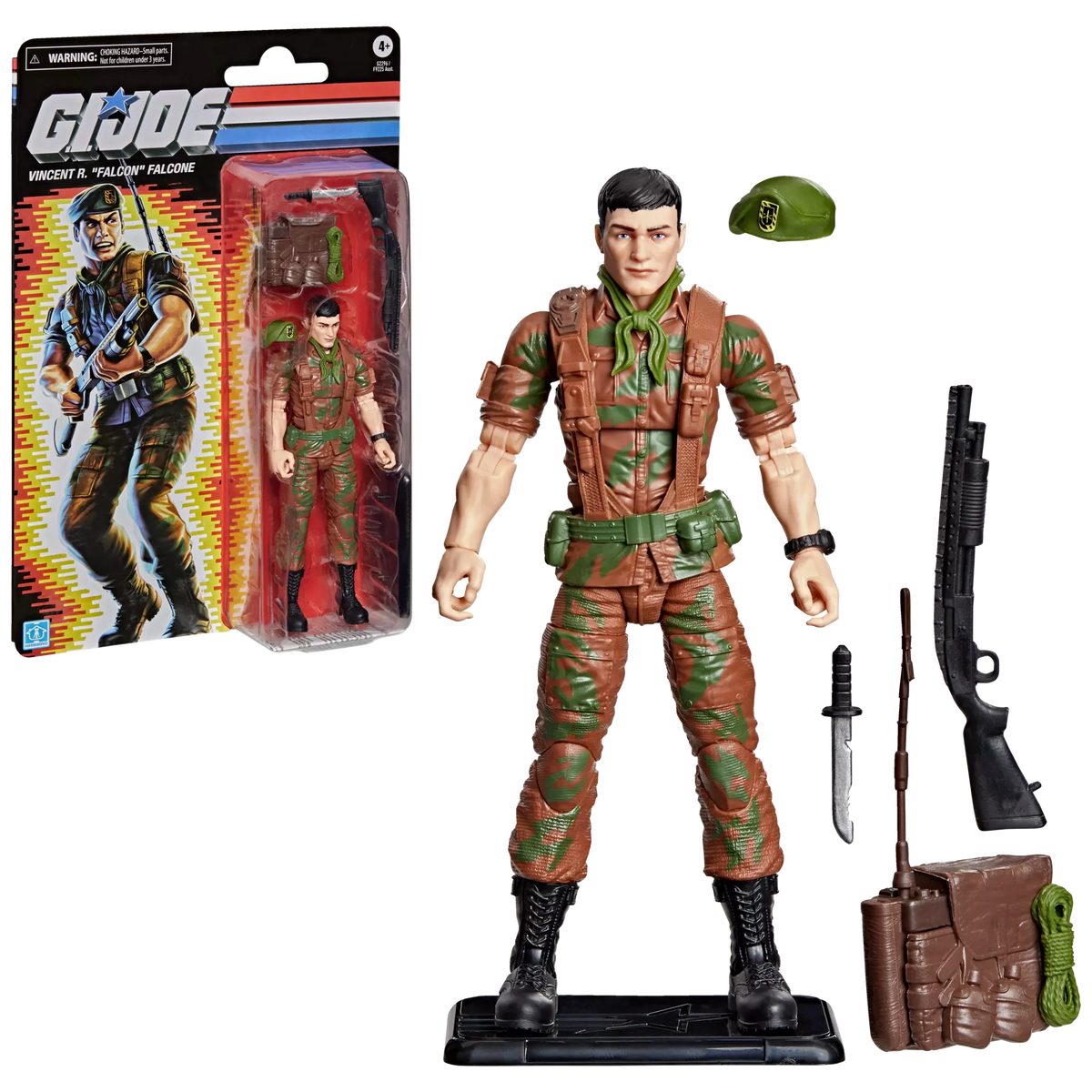 G.I. Joe - Classified Series Retro Cardback Vincent R. "Falcon" Falcone