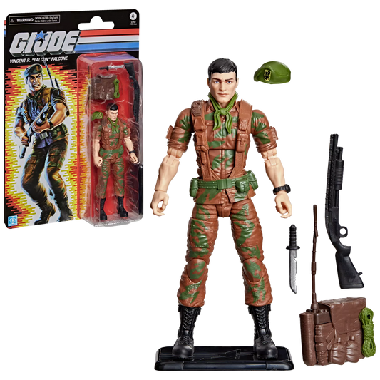 G.I. Joe - Classified Series Retro Cardback Vincent R. "Falcon" Falcone