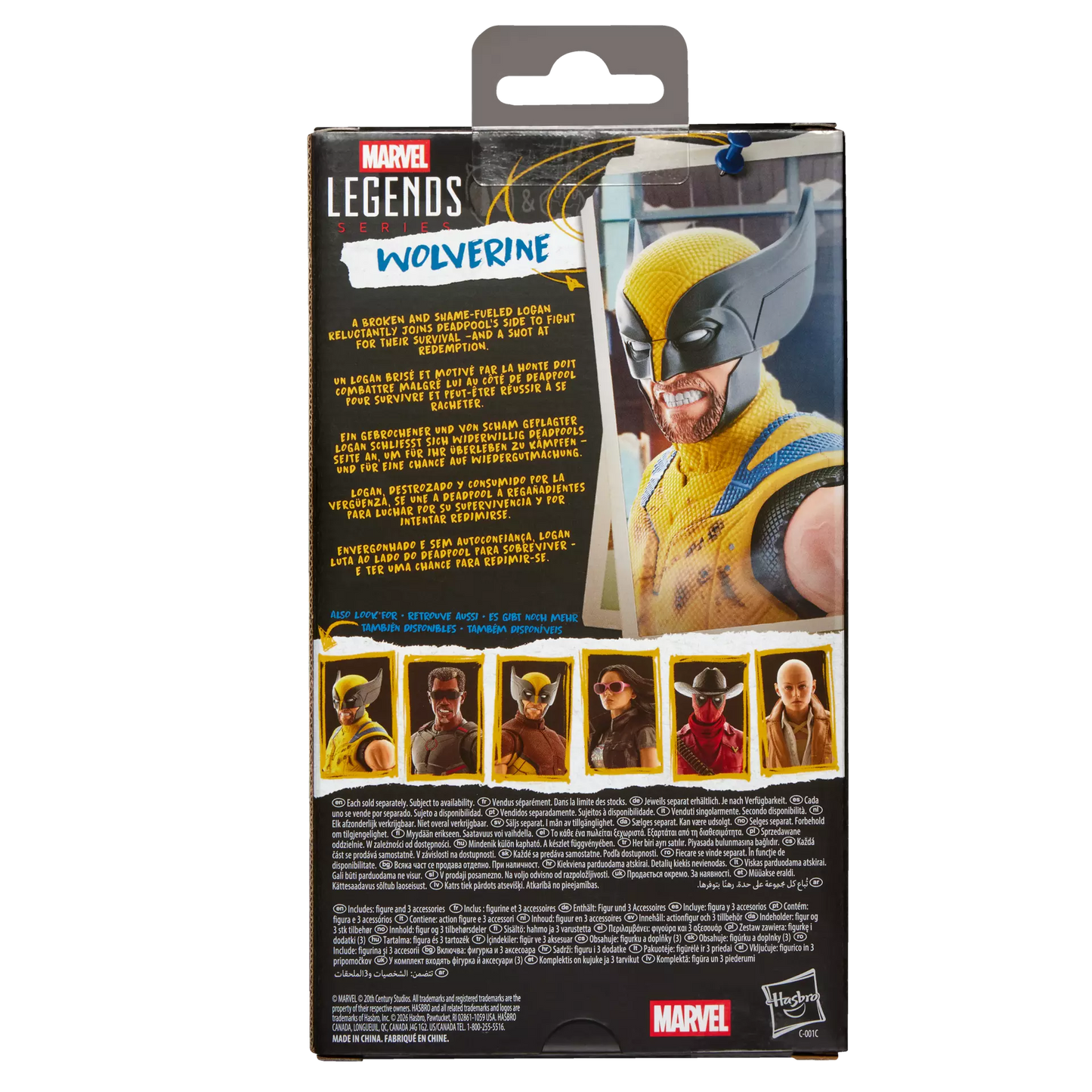 Marvel Legends Series Sleeveless Wolverine (Deadpool & Wolverine)