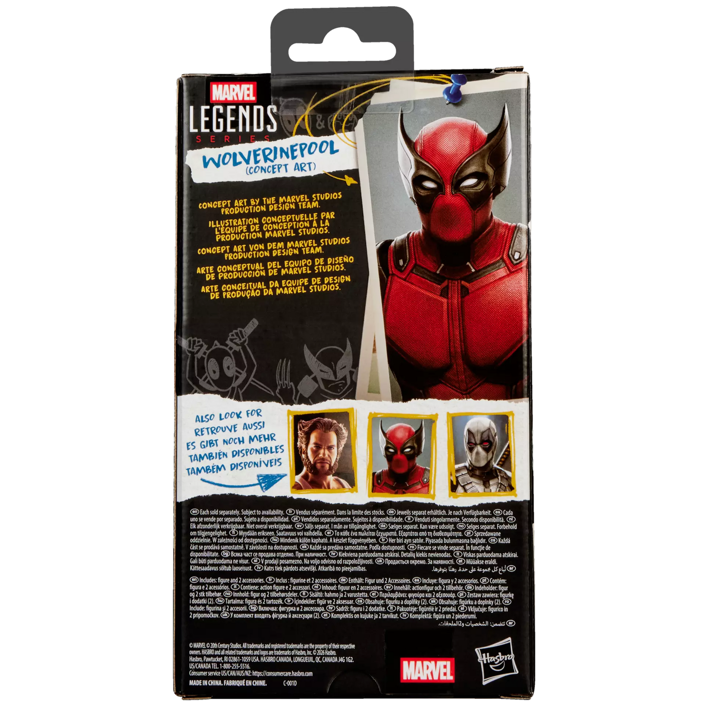 Marvel Legends Series - Wolverinepool (Concept Art) (Deadpool & Wolverine)