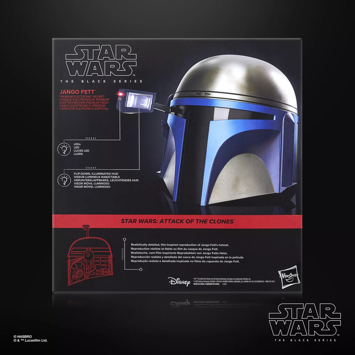 Star Wars Black Series - Jango Fett Electronic Roleplay Helmet