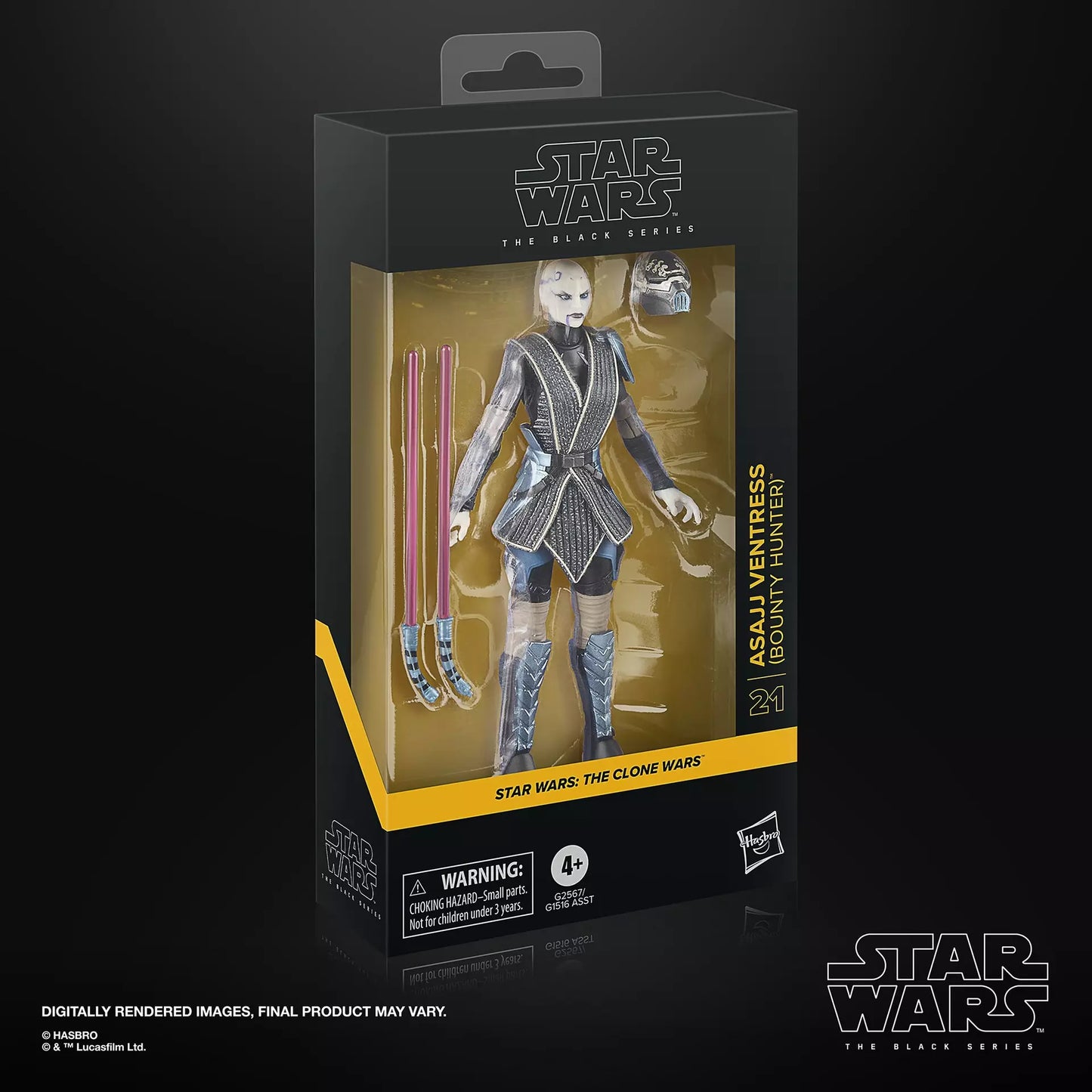 Star Wars Black Series - Asajj Ventress (Bounty Hunter)