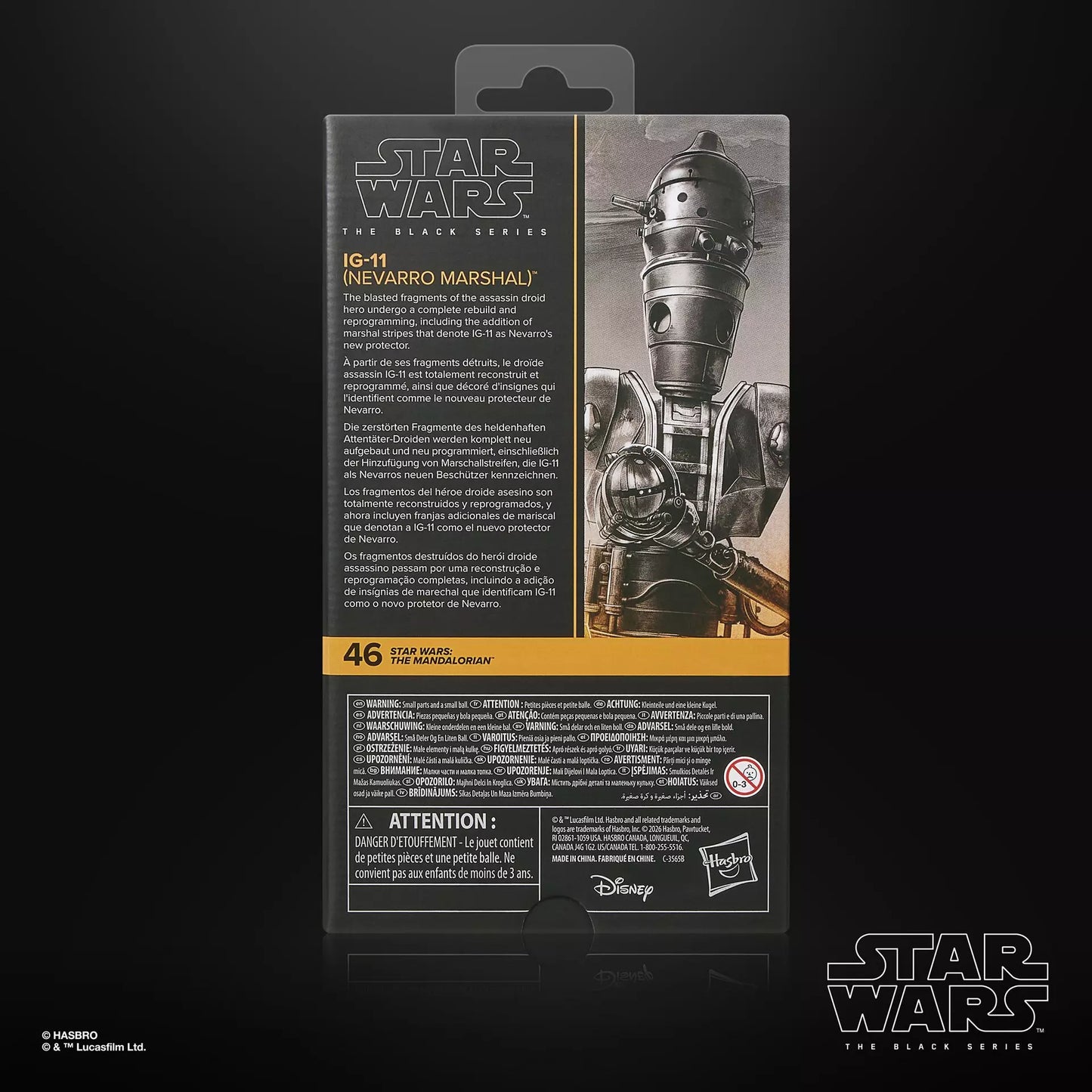Star Wars Black Series - IG-11 (Nevarro Marshal)