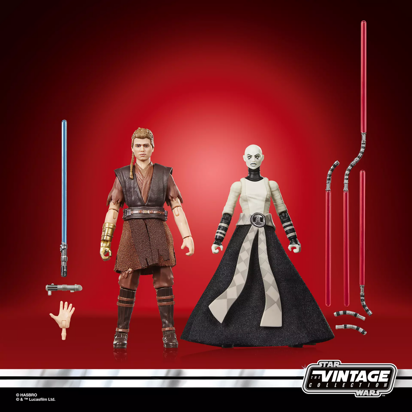 Star Wars - Vintage Collection Anakin Skywalker & Asajj Ventress