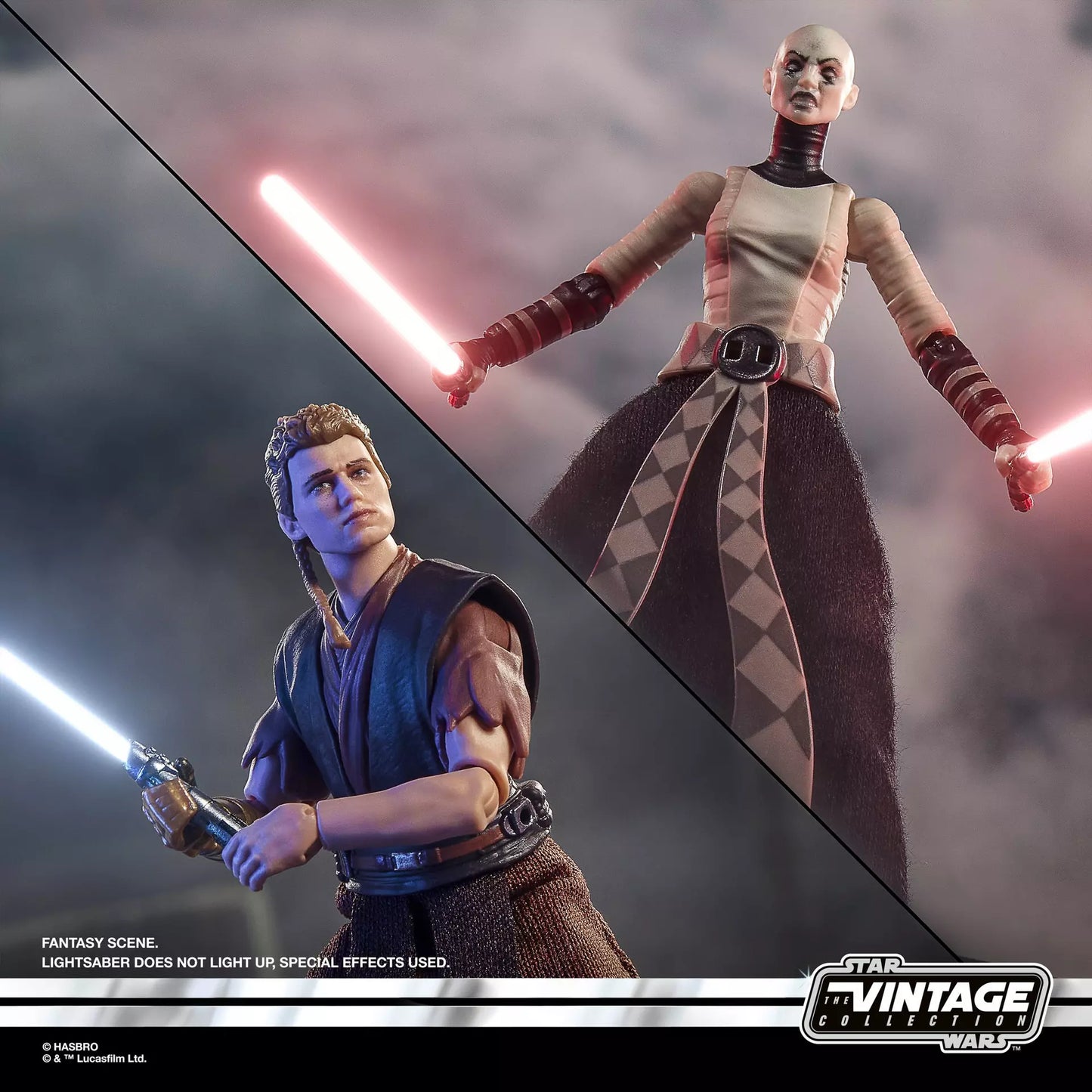 Star Wars - Vintage Collection Anakin Skywalker & Asajj Ventress