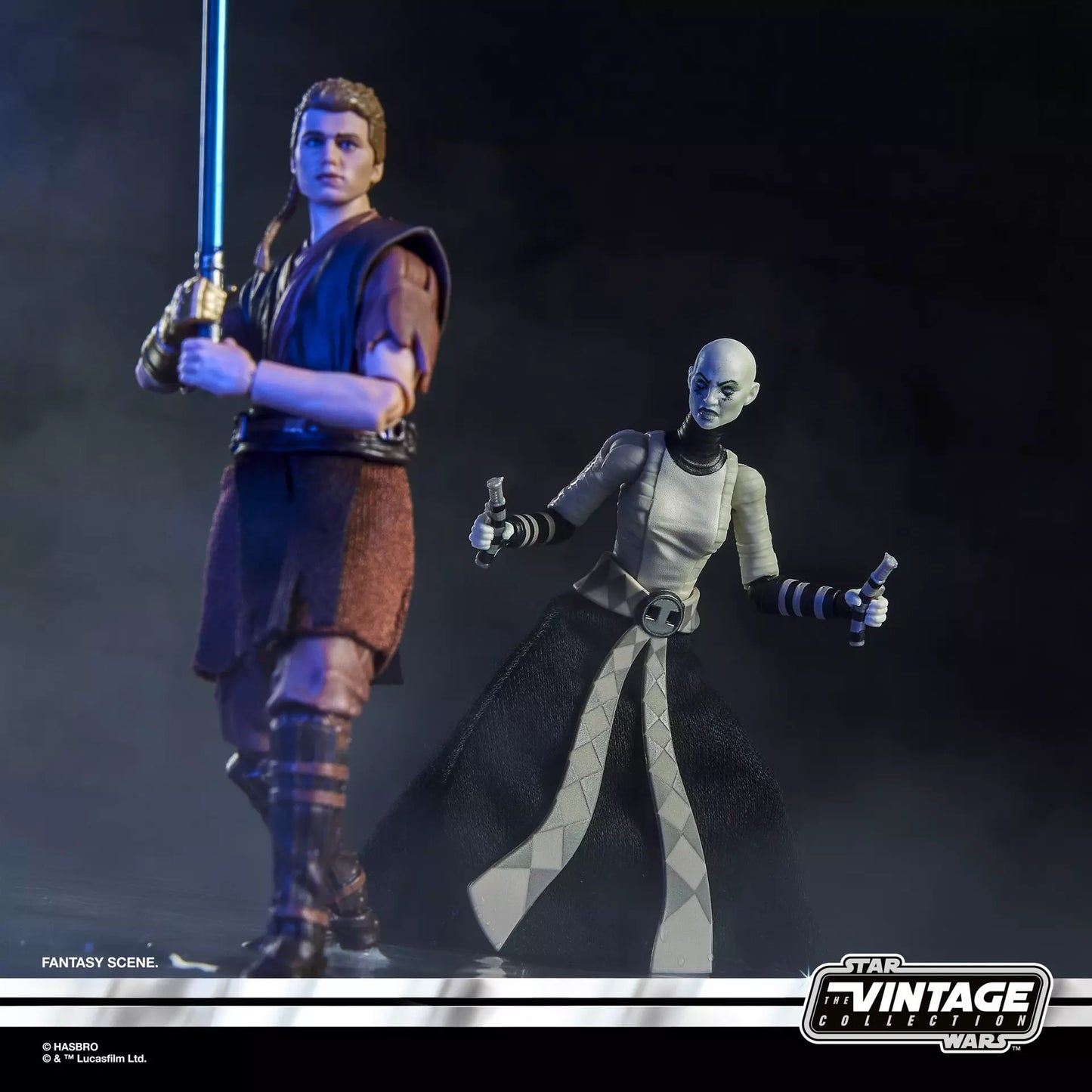 Star Wars - Vintage Collection Anakin Skywalker & Asajj Ventress