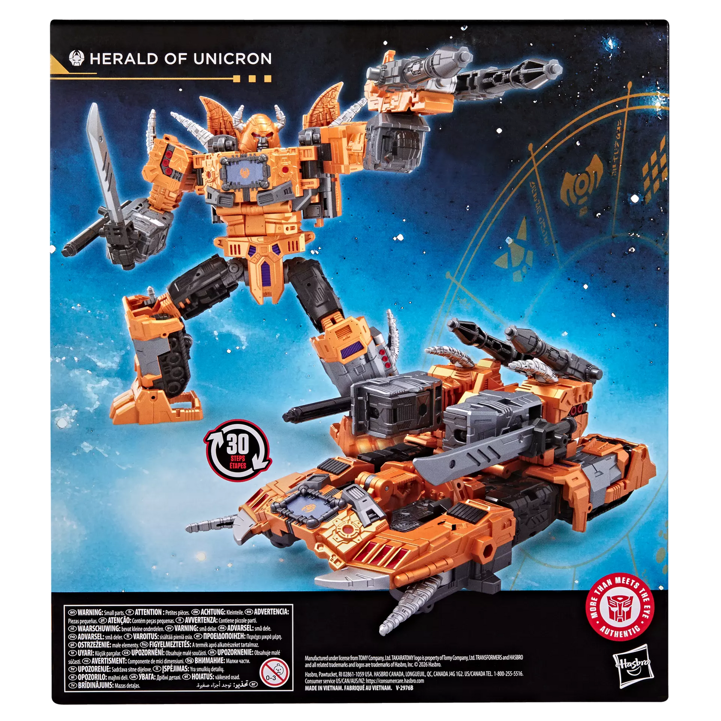 Transformers Age of the Primes Leader Class Herald of Unicron