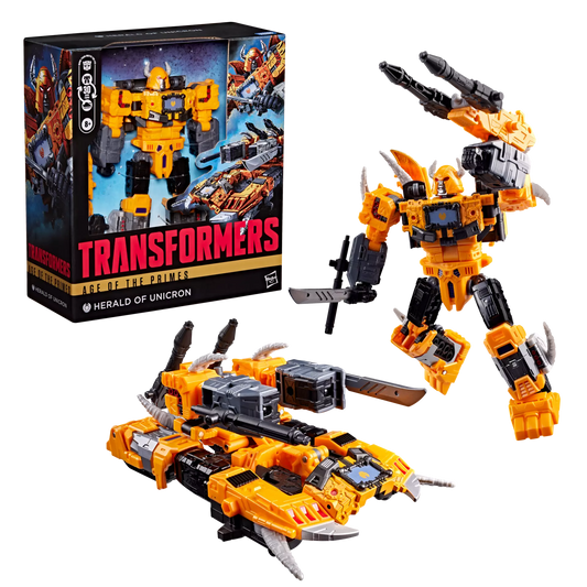 Transformers Age of the Primes Leader Class Herald of Unicron