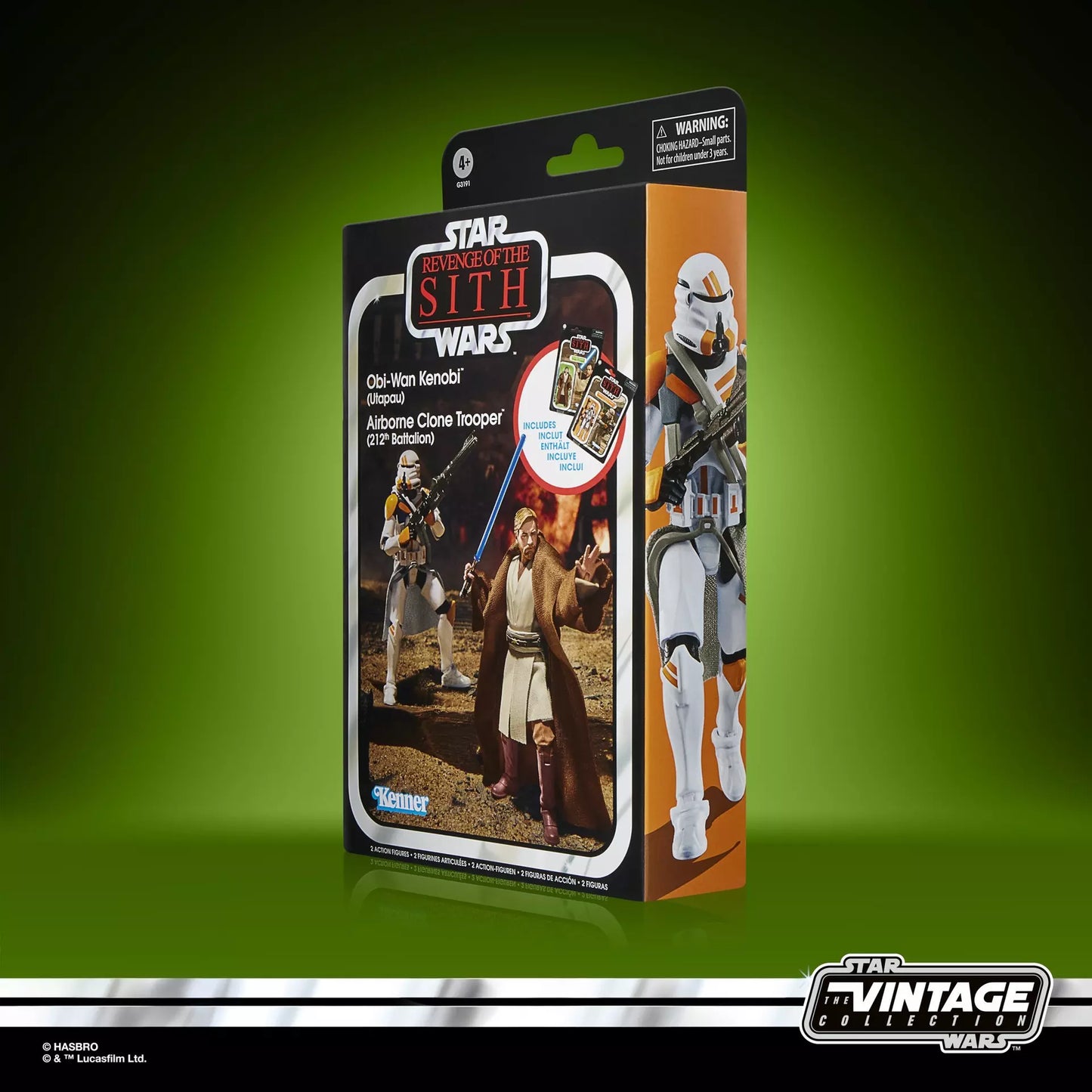 Star Wars - Vintage Collection Obi-Wan Kenobi (Utapau) & Airborne Clone Trooper (212th Battalion)