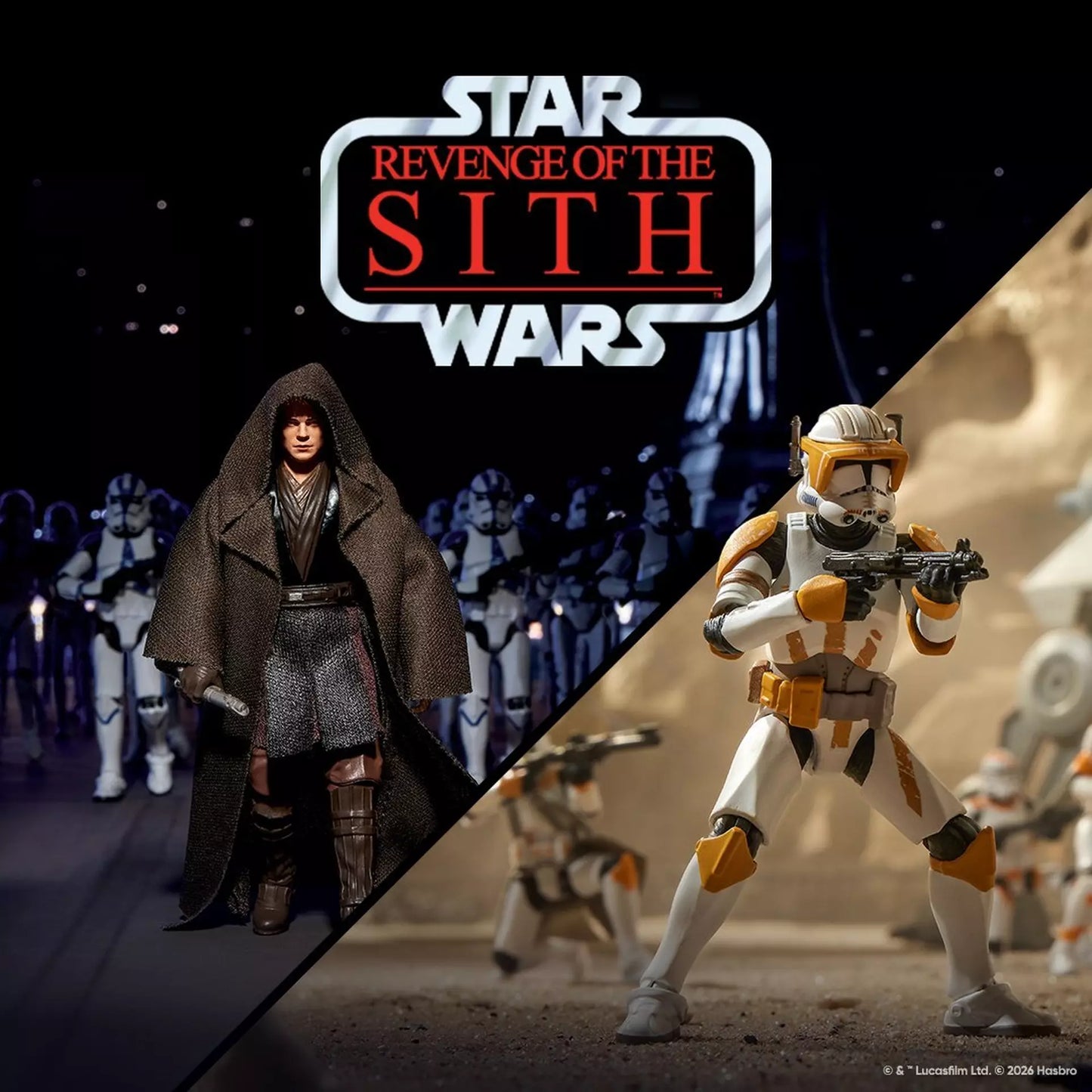 Star Wars - Vintage Collection Anakin Skywalker & Clone Commander Cody (Utapau)