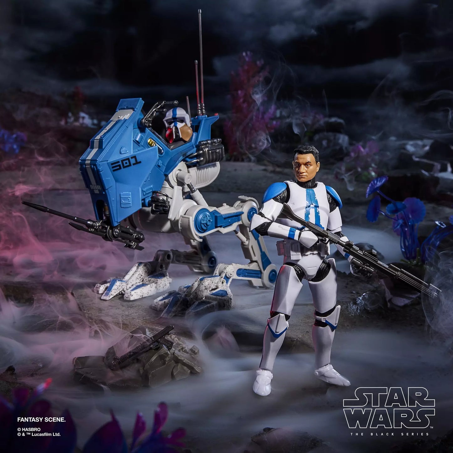 Star Wars Black Series - ARF Trooper (501st) & AT-RT