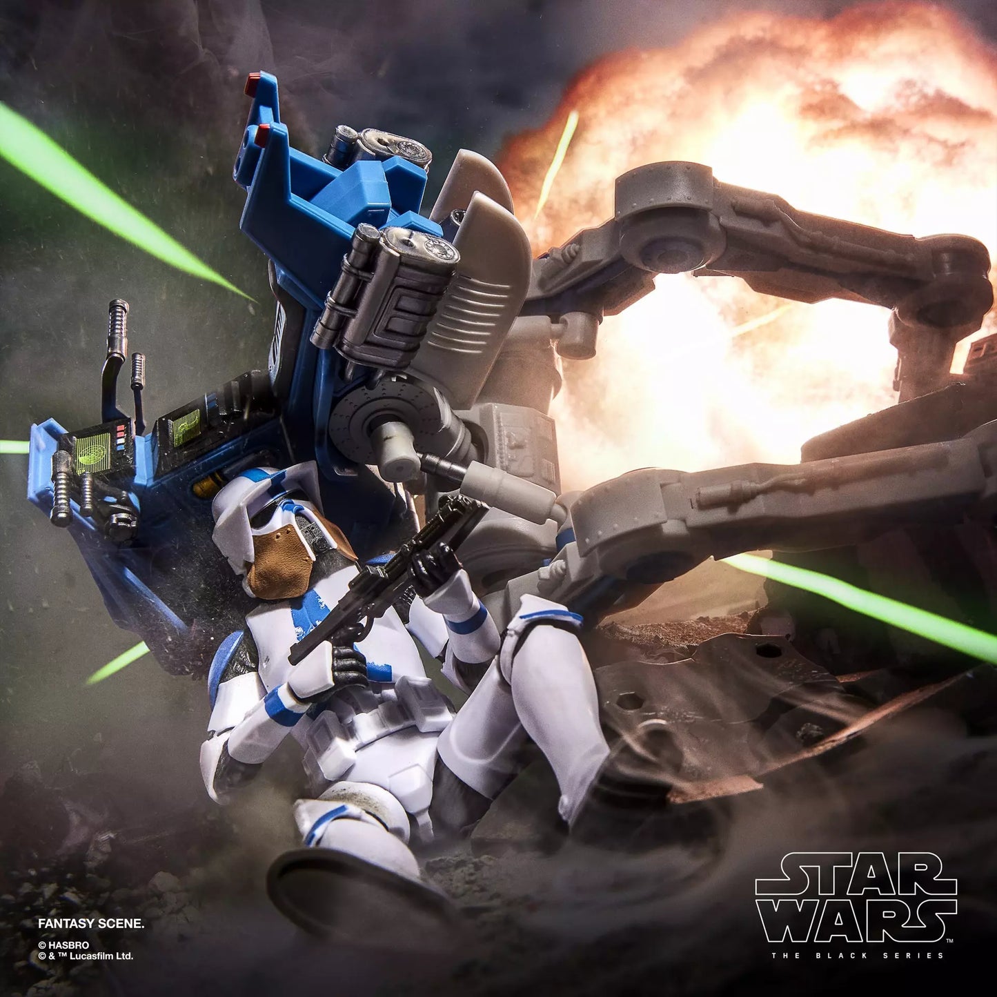 Star Wars Black Series - ARF Trooper (501st) & AT-RT