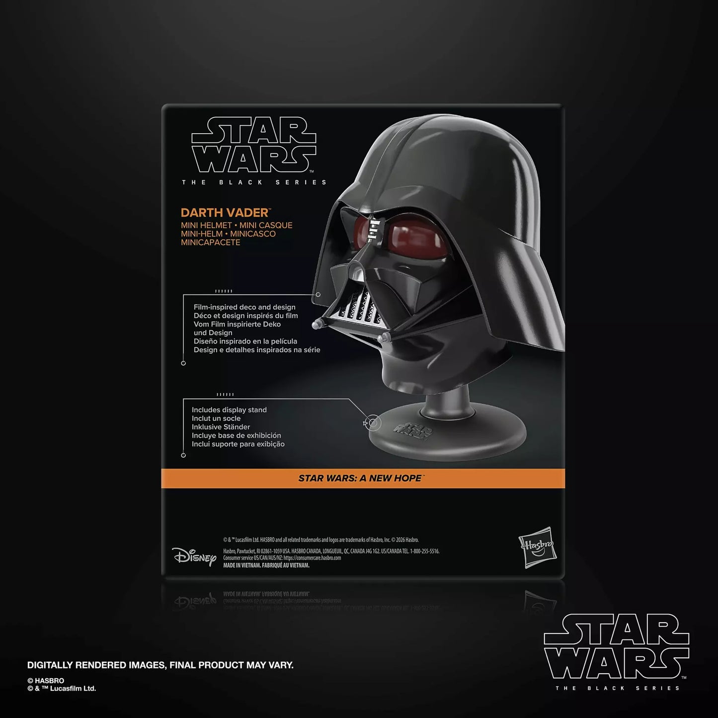 Star Wars Black Series - Darth Vader Mini Helmet