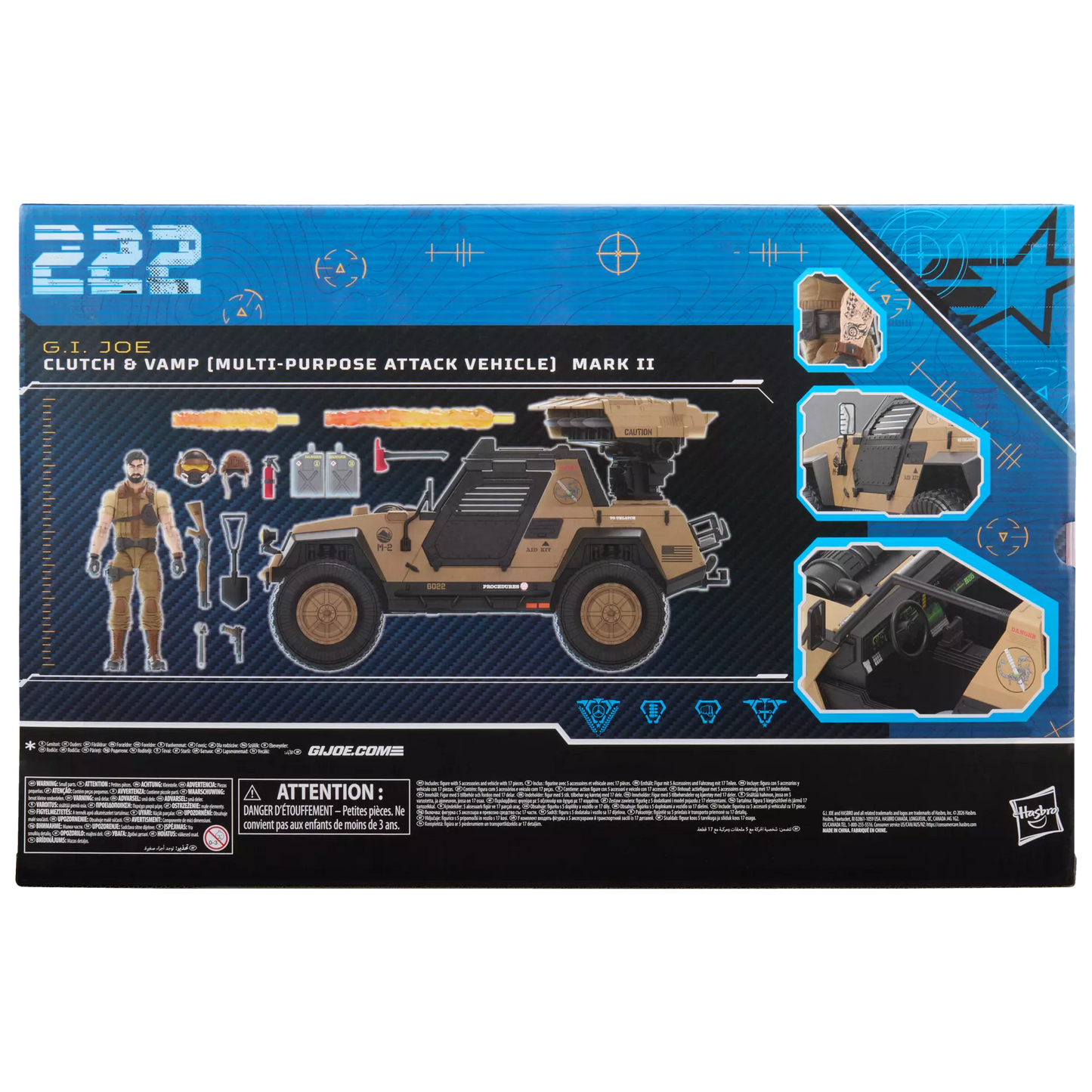 G.I. Joe Classified Series #222, Clutch & VAMP Mark II