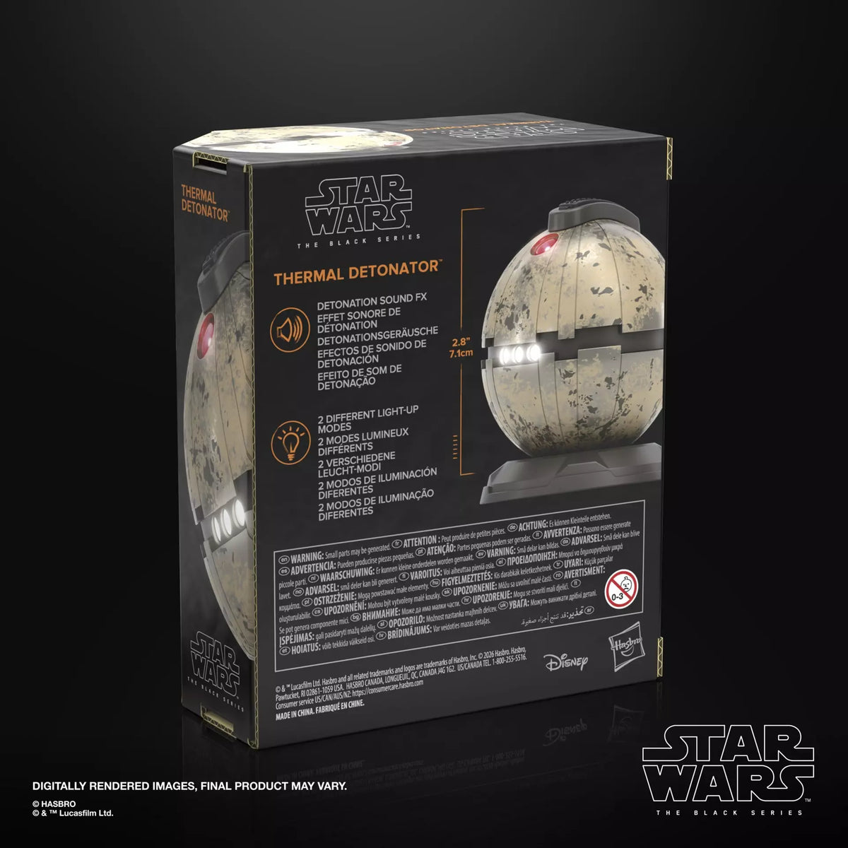 Star Wars Black Series - Electronic Thermal Detonator (Roleplay)