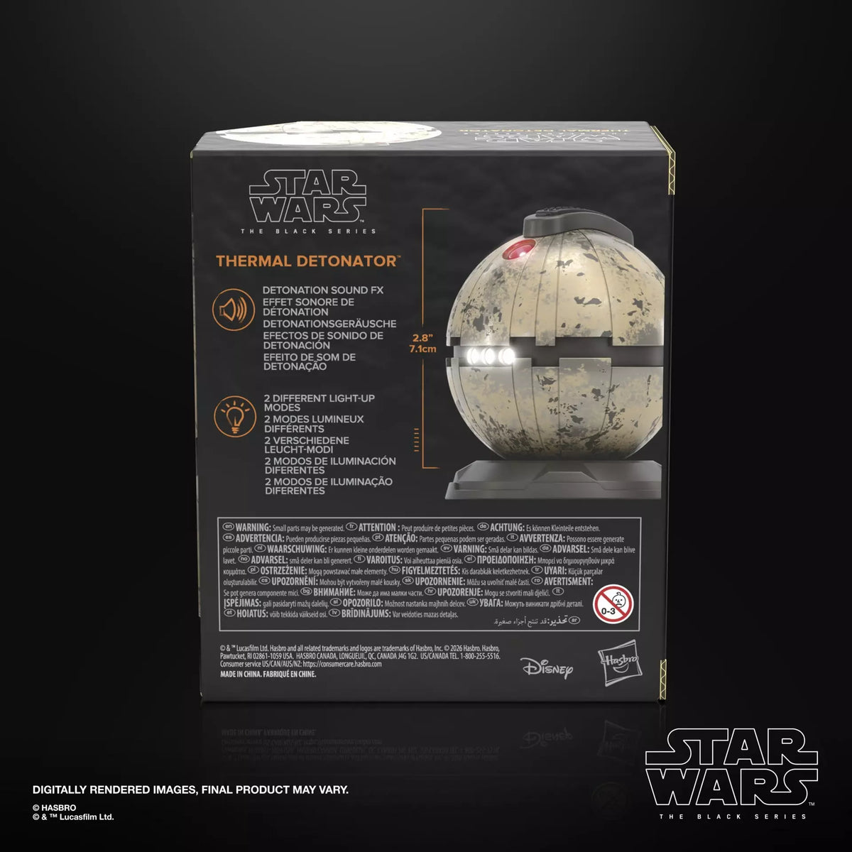 Star Wars Black Series - Electronic Thermal Detonator (Roleplay)