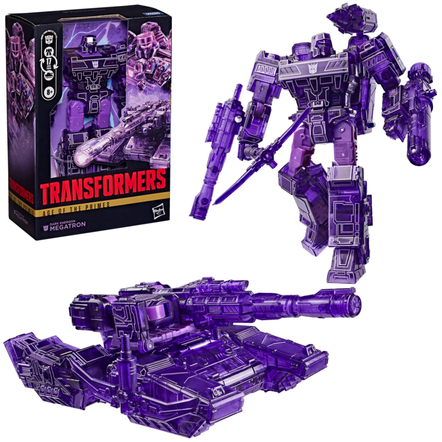 Transformers Age of the Primes Voyager Class Dark Energon Megatron